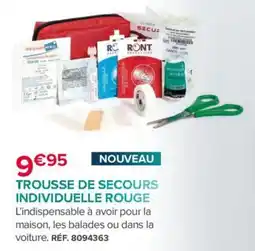 Bastide SECURIMED Trousse de secours individuelle rouge offre