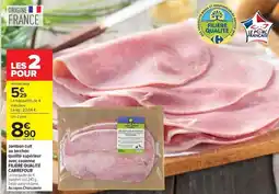Carrefour Carrefour - jambon cuit aux pommes demi-eau petits crouite offre