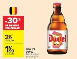 Carrefour Duvel - bière ipa offre