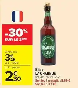 Carrefour La charnue - bière offre