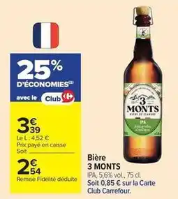 Carrefour Carrefour - bière offre