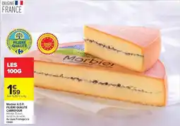Carrefour Carrefour - morbier aop filière qualité offre
