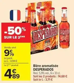 Carrefour Desperados - bière aromatisée offre