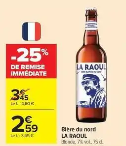 Carrefour Bière du nord offre