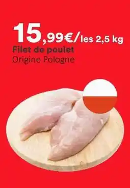 Hmarket Filet de poulet origine offre