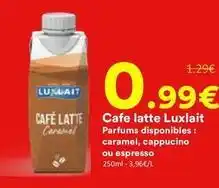Hmarket Cafe latte offre