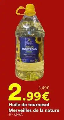 Hmarket Huile de tournesol offre