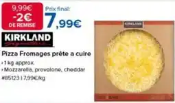 Costco Kirkland - pizza fromages prête a cuire offre