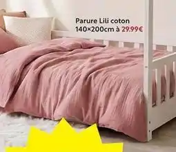 Maxi Bazar Parure lili coton offre