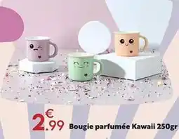 Maxi Bazar Bougie parfumee kawaii 250gr offre