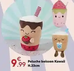 Maxi Bazar Peluche boisson kawaii h.23cm offre