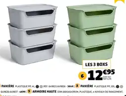 GiFi PANIÈRE PLASTIQUE PP offre