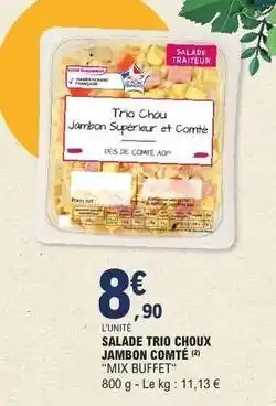 E.Leclerc Mix - salade trio choux jambon comte offre