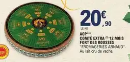 E.Leclerc Juraflore - aop comté extra 12 mois fort des rousses offre