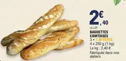E.Leclerc Baguettes comtoises offre
