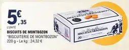 E.Leclerc Biscuits de montbozon offre