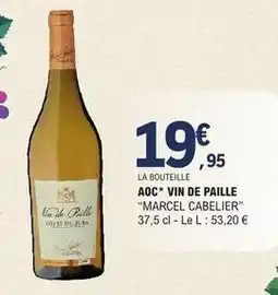 E.Leclerc Aoc - vin de paille offre