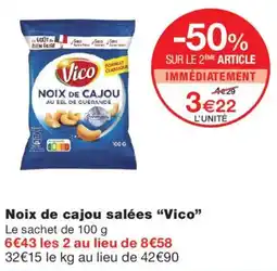 Monoprix Vico Noix de cajou offre
