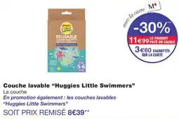 Monoprix Huggies Little Swimmers Couche lavable offre