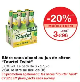 Monoprix Tourtel Twist offre