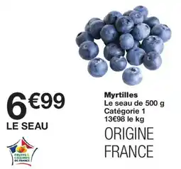 Monoprix Myrtilles offre