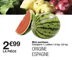 Monoprix Mini pastèque offre