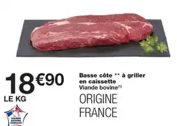 Monoprix Viande bovine Française Basse côte offre