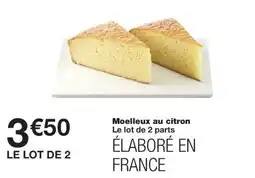 Monoprix Moelleux au citron offre