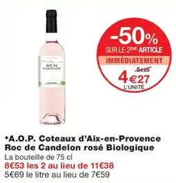Monoprix Roc de Candelon offre