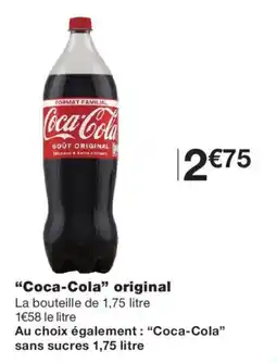 Monoprix Coca-Cola original offre