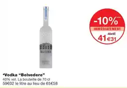 Monoprix Belvedere Vodka offre