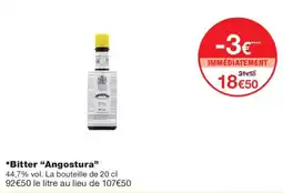 Monoprix Angostura Bitter offre