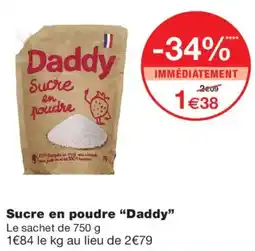 Monoprix Daddy Sucre en poudre offre