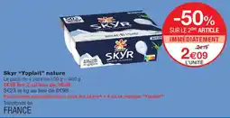Monoprix Yoplait Skyr offre
