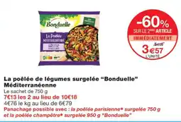 Monoprix Bonduelle La poêlée méditerranéenne offre