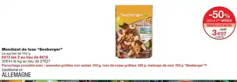 Monoprix Seeberger Mendiant de luxe offre