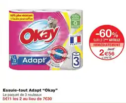 Monoprix Okay Essuie-tout Adapt offre