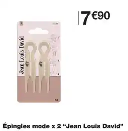 Monoprix Jean Louis David Épingles mode offre