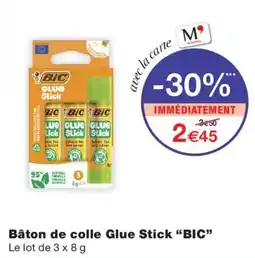 Monoprix BIC Glue Stick offre