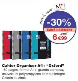 Monoprix Organiser Oxford offre