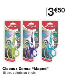 Monoprix Maped Ciseaux Zenoa offre