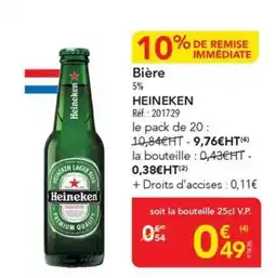 METRO Heineken Bière offre