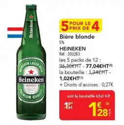 METRO Heineken Bière blonde offre