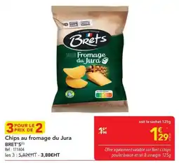 METRO Bret's Chips au fromage du Jura offre