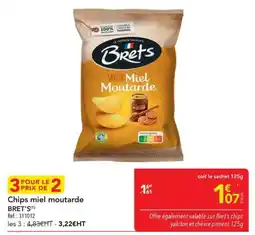 METRO Bret's Chips miel moutarde offre