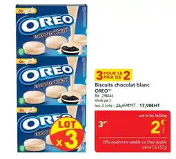 METRO Oreo Biscuits chocolat blanc offre