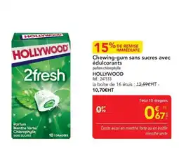 METRO HOLLYWOOD 2fresh offre