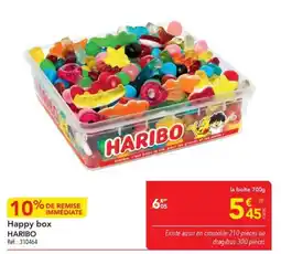 METRO HARIBO Happy box offre