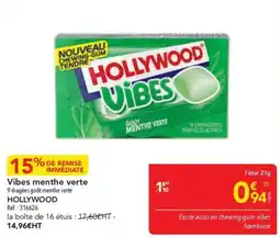 METRO HOLLYWOOD Vibes menthe verte offre