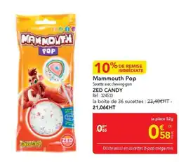 METRO Mammouth Pop offre